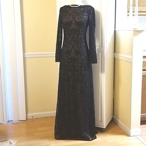 NWT Beautiful Tadashi Shoji All Over Lace Formal Gown Size 2